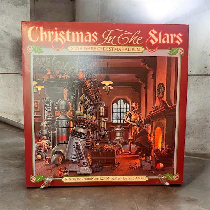 Christmas in the Stars original RSO LP jacket with Ralph McQuarrie artwork